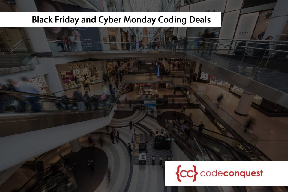 2018 Black Friday and Cyber Monday Coding Deals